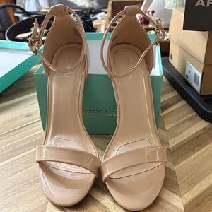 MARELLA Beige Patent Heels
